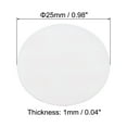 thumbnail image 2 of Unique Bargains Doublure de Couvercle en Mousse 25mm/0.98 Pouces, 300 Pcs Résistant à la Pression Sensible Blanc Rouge, 2 of 7