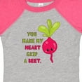 thumbnail image 4 of Inktastic You Make My Heart Skip a Beet Boys or Girls Baby Bodysuit, 4 of 5
