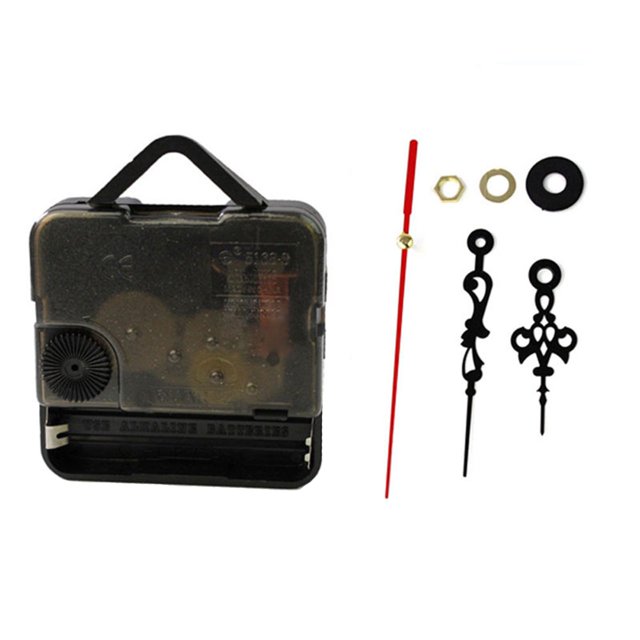 Silent Quartz DIY Wall Clock Movement Mechanism Non Ticking Repair Parts Replacement Kit With 2 Hands Clock Quartz Movement