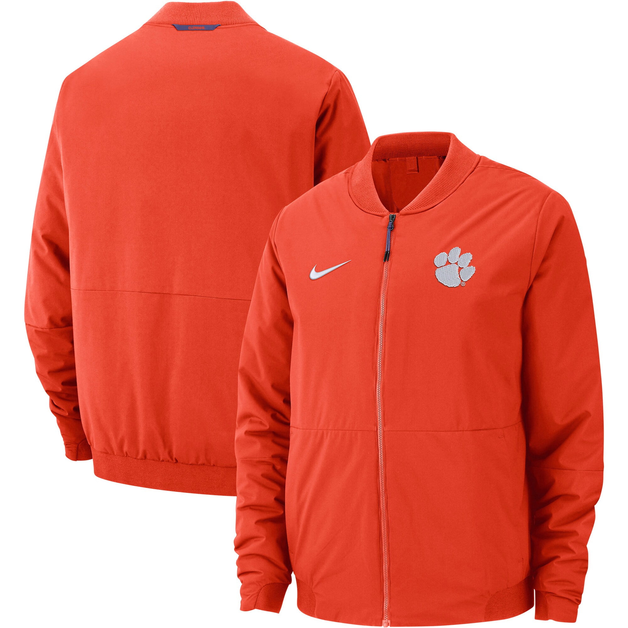 orange nike bomber jacket