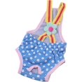 thumbnail image 2 of Pañales para perros, bragas sanitarias lavables y reutilizables para cachorros con correa ajustable., 2 of 5