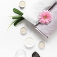 thumbnail image 4 of DecorRack 30 Pack Gardenia Scented Tea Lights, Long Burning Small Candles for Home Decor, Aromatherapy, Spa, Weddings and Parties, 4 of 5