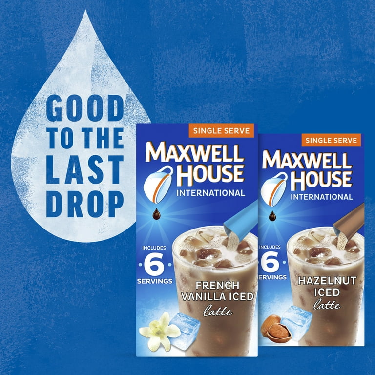 Maxwell House International French Vanilla Iced Latte Café-Style