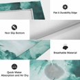 thumbnail image 6 of Teal Green Ombre Clouds Outdoor Rug for Patio/Deck/Porch, Non-Slip Large Area Rug 5 x 7 Ft, Modern Abstract Gradient Cloud Indoor Outdoor Rugs Washable Area Rugs, Reversible Camping Rug Carpet Runner, 6 of 8