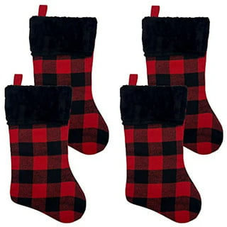 Happy Holidays 36in Jumbo Felt Christmas Stockings in Snowman, Reindeer,  Santa - Set of 3 