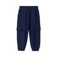 thumbnail image 5 of Fancifize Kids Boys Fleece Jogger Sweatpants with Cargo Pockets Casual Straight Leg Pants Comfortable Active Athletic Trouser 5-14 Years, 5 of 5
