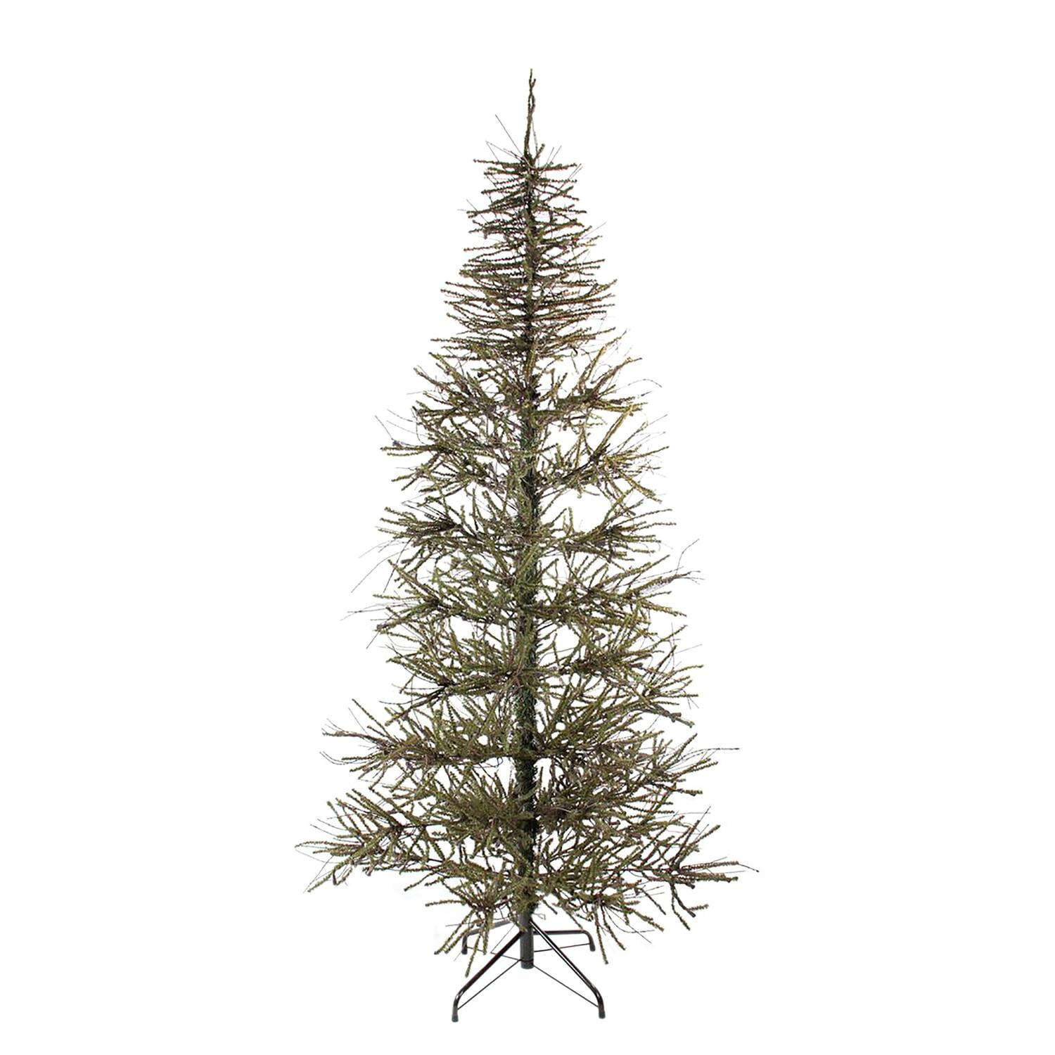 6' Slim Warsaw Twig Artificial Christmas Tree Unlit