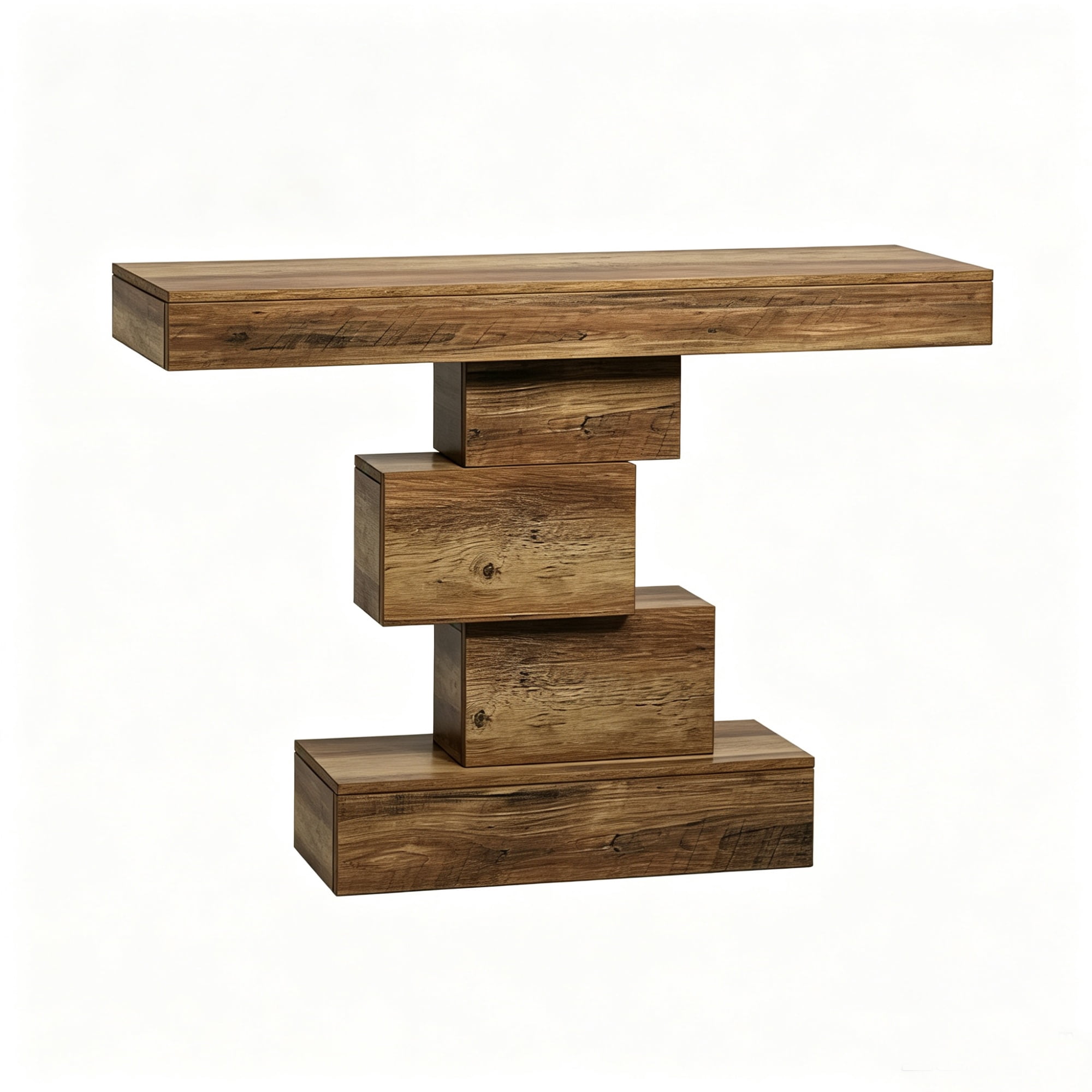 42.5 Inch Industrial Farmhouse Console Table