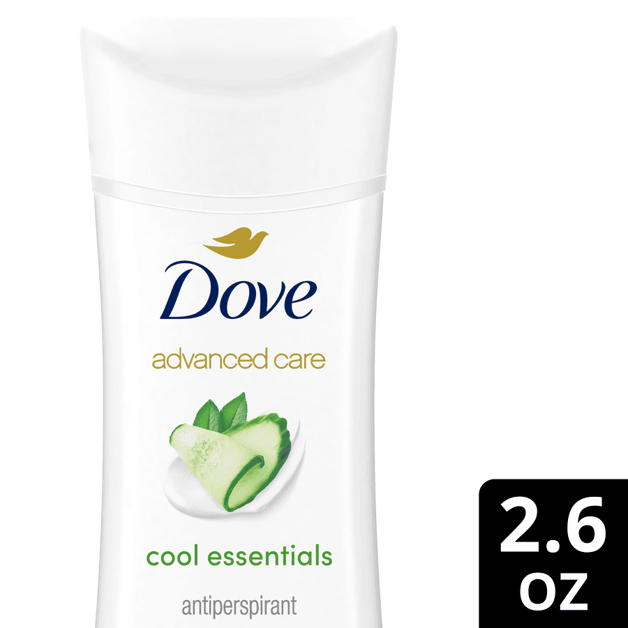 Dove Beauty Advanced Care Cool Essentials 72-Hour Antiperspirant & Deodorant Stick Pack 3