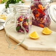 thumbnail image 4 of KONTONTY 6pcs Mason Jar Accessories Golden Stainless Steel Clip Locks For Airtight Storage Containers, 4 of 8