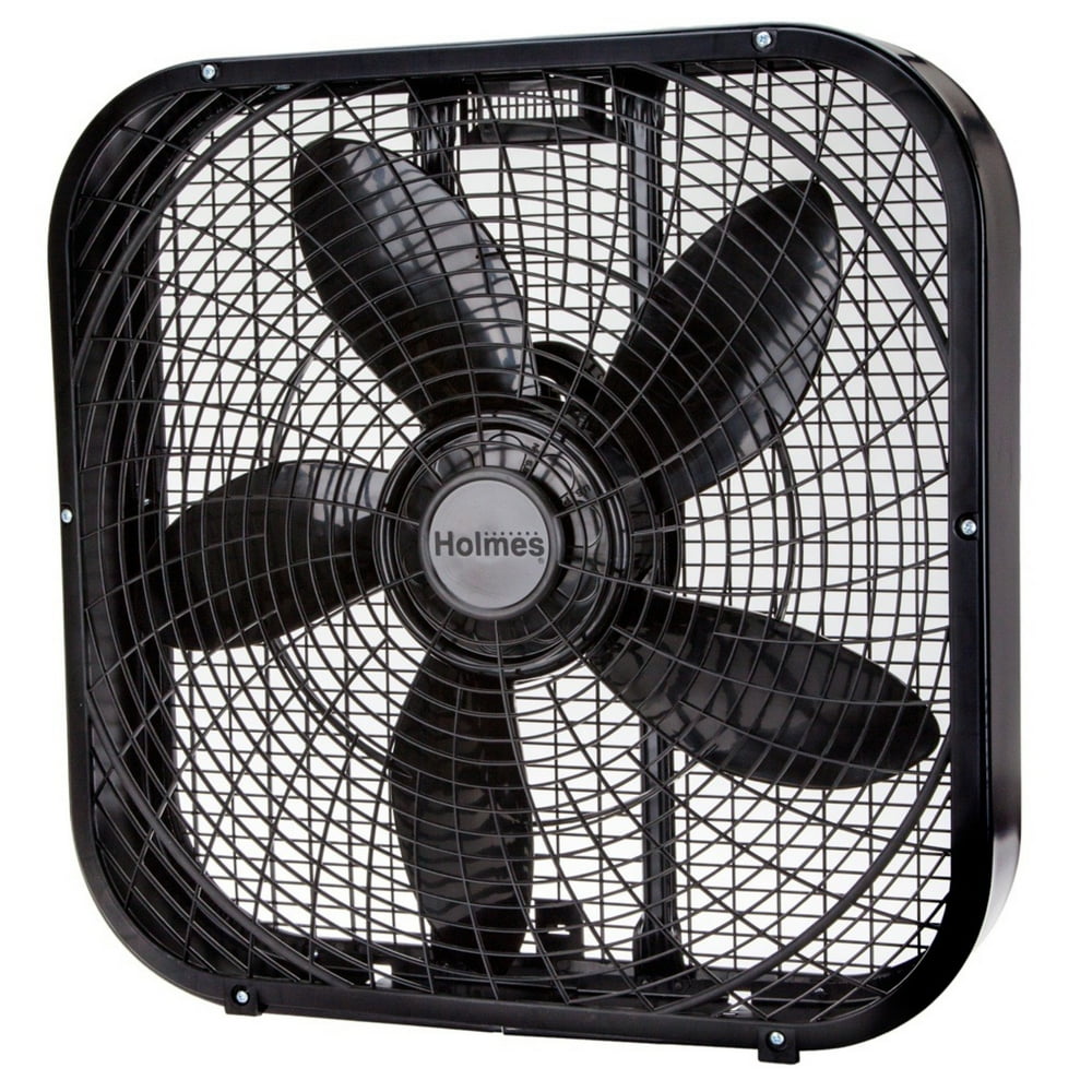 Holmes® 20" 3Speed Box Fan, Black