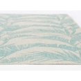 thumbnail image 3 of Momeni RIVRARV-01AQA4160 4 ft. 1 in. x 6 ft. Riviera Machine Made Transitional Rectangle Area Rug, Aqua, 3 of 6