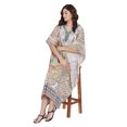 thumbnail image 6 of Gypsie Blu Women's Plus Size Kaftan Dresses Printed Long Maxi Dress for Ladies Girls, 6 of 7