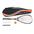 thumbnail image 2 of Beginner Squash Racket,Lightweight Portable Carbon Squash Racket Training with Racket Bag for Gym School, 2 of 7