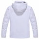 thumbnail image 2 of Chaqueta de invierno Rapoo White Waterproof Cortavientos para hombre, 2 of 6