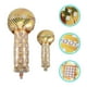 thumbnail image 4 of 6pcs globo globo de aluminio con globo de aluminio 4D globo de micrófono dorado, 4 of 4