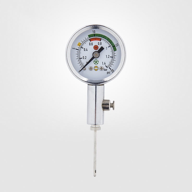 Yozhu Ball Pressure Gauge, Mini Basketball Air Pressure Gauge Portable Football Pressure Gauge