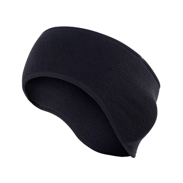 Eigraketly Calentadores de oídos Diademas de invierno simples Orejeras de invierno cómodas Cubiertas de orejas deportivas Diadema con color sólido para Ciclismo Negro Eigraketly OD020007-01B
