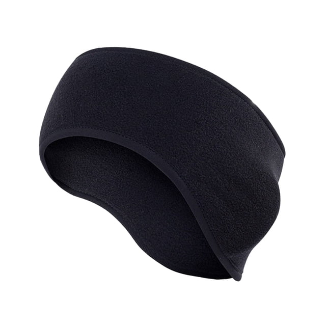 Yuarrent Calentadores de orejas, diademas de invierno sencillas y cómodas, cómodas orejeras protectoras de invierno, diadema práctica para al aire Ciclismo Negro Yuarrent OD020007-01B