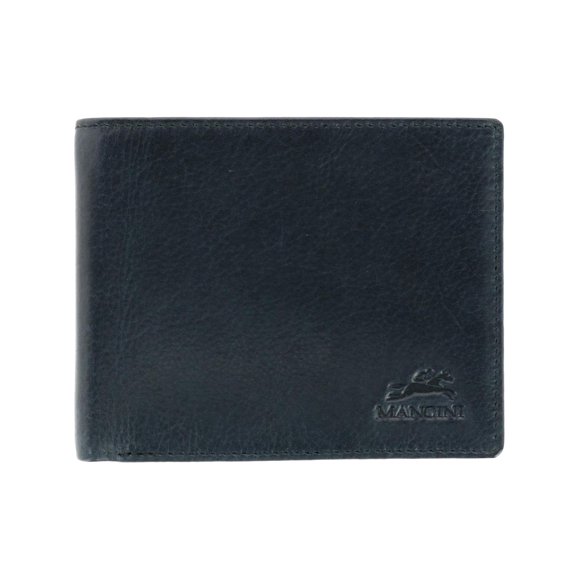 Mancini Leather Bellagio RFID Bifold Wallet with Zipper Coin Pocket (Men's)