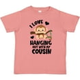 thumbnail image 3 of Inktastic Monkey I Love Hanging out with My Cousin Boys or Girls Toddler T-Shirt, 3 of 5