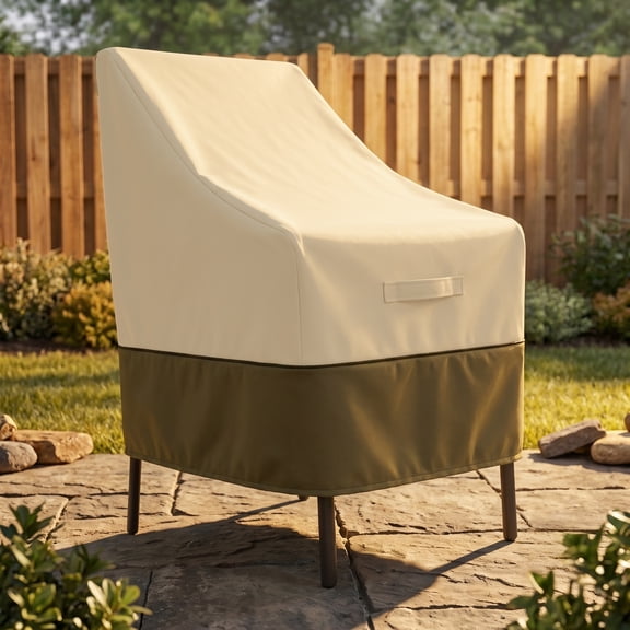 Classic Accessories Veranda Water-Resistant 25.5 Inch High Back Patio Chair Cover