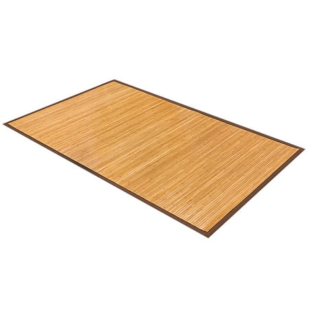 5 X 8 Bamboo Area Rug Floor Carpet, Large Outdoor Bamboo Rugs