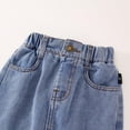 thumbnail image 6 of Girls Summer Dress Girls Denim Skirts Place Baby Toddler Girls Denim Skirt Ripped Distressed Ra Trim Denim Skirt Rare Additions Girls Dresses, 6 of 9