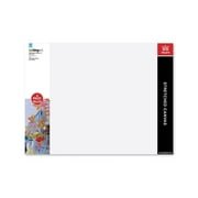 KINGART Stretched White Canvas 18" x 24", 100% Cotton, Gesso-Primed, 4-Pack