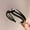 A, variant on 1pc, personalized pearl hairband heavy head cave fashion personalized pearl pleated knot pressed hairband wide edge clip hairband for women