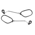 thumbnail image 3 of Cycling Back View Mirror, 1 Pair Handlebar Mirror With  Reflectors Bike Back View Mirror, For 22.2mm Diameter Handlebar Cycling Lovers, 3 of 8