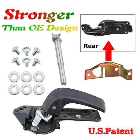 CF Advance For 2007-2014 Cadillac Escalade Chevrolet Avalanche Silverado Suburban Tahoe GMC Sierra Yukon Left LH Driver Upgraded Interior Inside Door Handle Repair Kit