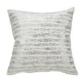 thumbnail image 4 of SARO 2323P.GL15S 15 in. Faux Fur with Brushed Metallic Foil Print Down Filled Throw Pillow - Gold, 4 of 5