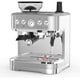 thumbnail image 1 of ChaoLink Máquina de espresso de 20 bares, máquina semiautomática con molinillo, máquina de café de acero inoxidable para latte y capuchino, espumador de leche y tanque de agua de 95 oz para oficina, 1 of 8