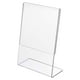 thumbnail image 3 of Soporte de escritorio transparente para letrero, soporte de papel para menú, soporte de exhibición acrílico para restaurante 210x290mm Zulema Titular de la muestra, 3 of 8