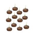thumbnail image 3 of Shangren 12 Pcs Cadeaux Citrouille Suspendue pour Halloween Décoration pour Récolte Marron, 3 of 8