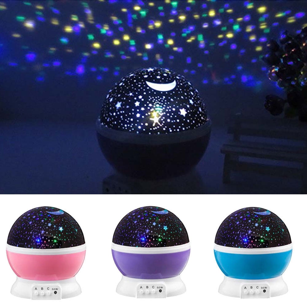 LED Starry Night Sky Projector Lamp Kids Gift Romantic Star light