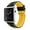 Black/Yellow, variant on GoldCherry Compatible for Apple Watch Band 40MM 44MM 38MM 42MM, Soft Silicone Sport Bands Replacement Strap Compatible with Apple iWatch Series SE/6/5/4/3/2/1 All Models(42mm,Black+Gray)