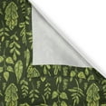 thumbnail image 5 of Ambesonne Sage Grommet Curtain, Patterned Green Leaves, 50" x 120", Apple Green Dark Green, 5 of 6