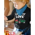 thumbnail image 5 of Tstars Boys' Unisex Valentine's Day Heart Shirt – Cute Love Tractor Gift for Toddlers & Kids – Long Sleeve Tee, 5 of 7