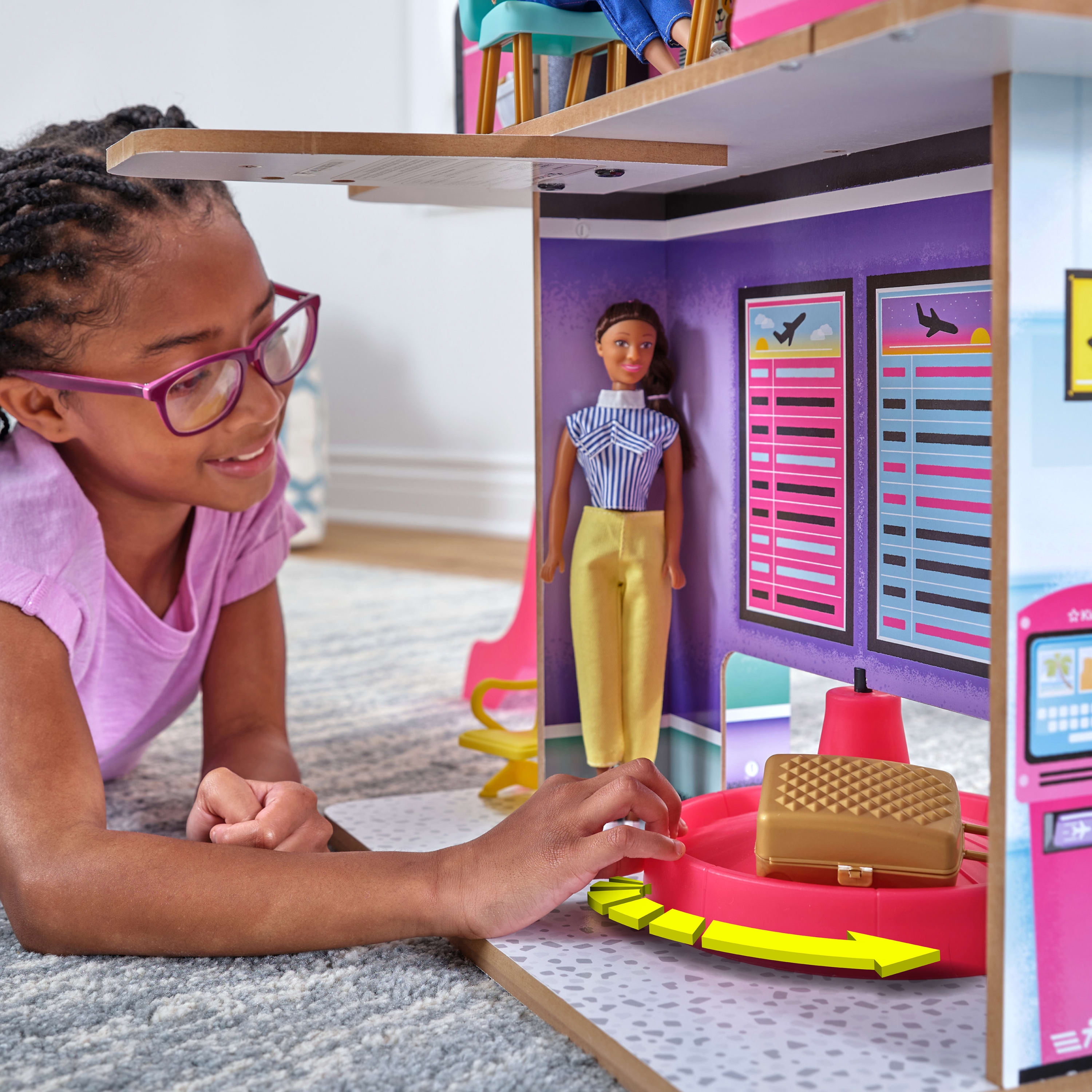 KidKraft Wooden Airport Jet Plane Doll Play Set Italy Ubuy