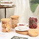 thumbnail image 5 of Juego de tarros de vidrio para almacenamiento de alimentos ComSaf 750 ml (25 oz) x 6 con tapas, 5 of 9