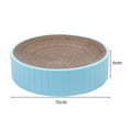 thumbnail image 4 of yotijay Round Cat Scratch Bed, Couch Bed, Replaceable Inner Core, Grinding Claw, Blue, 4 of 9