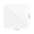 thumbnail image 2 of UPOUART Wall Mounted Adhesive Mounting Tape Transparent Square 40Pcs 2.36X2.36X0.04In, 2 of 6