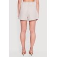 thumbnail image 4 of Women's Striped Tie Waist Belted Shorts, 4 of 4
