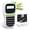 Green-Label maker with Tape, variant on Label Maker Machine With 4 Tapes Wire Waterproof-labels Laminated Handheld Printer Backlit & Portable 3 Cable Modes H1100 Labeler For Industrial Office Organization