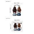 thumbnail image 4 of Adhesivos de pared de PVC Best Friend Cute Girls, vista trasera, 40 x 40 cm, 4 of 4