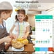 thumbnail image 4 of Báscula Smart Food Kitchen Arboleaf de 10 kg, recargable por USB, 4 of 7