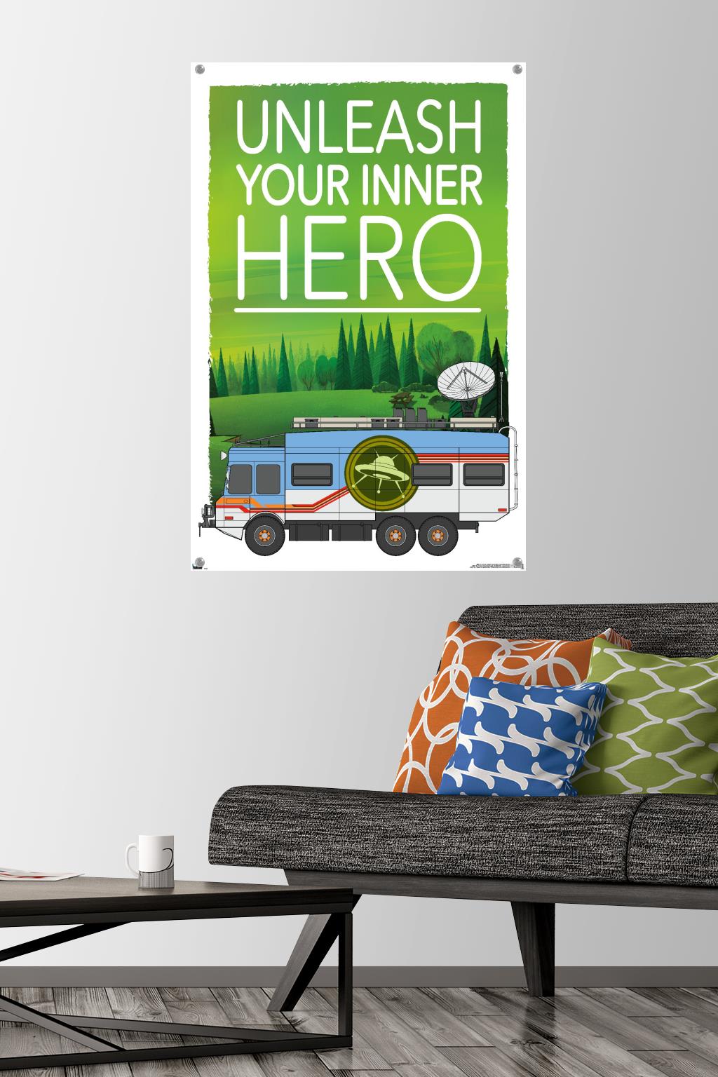 Ben 10 - Go Hero Wall Poster with Pushpins, 22.375" x 34" - image 2 of 6