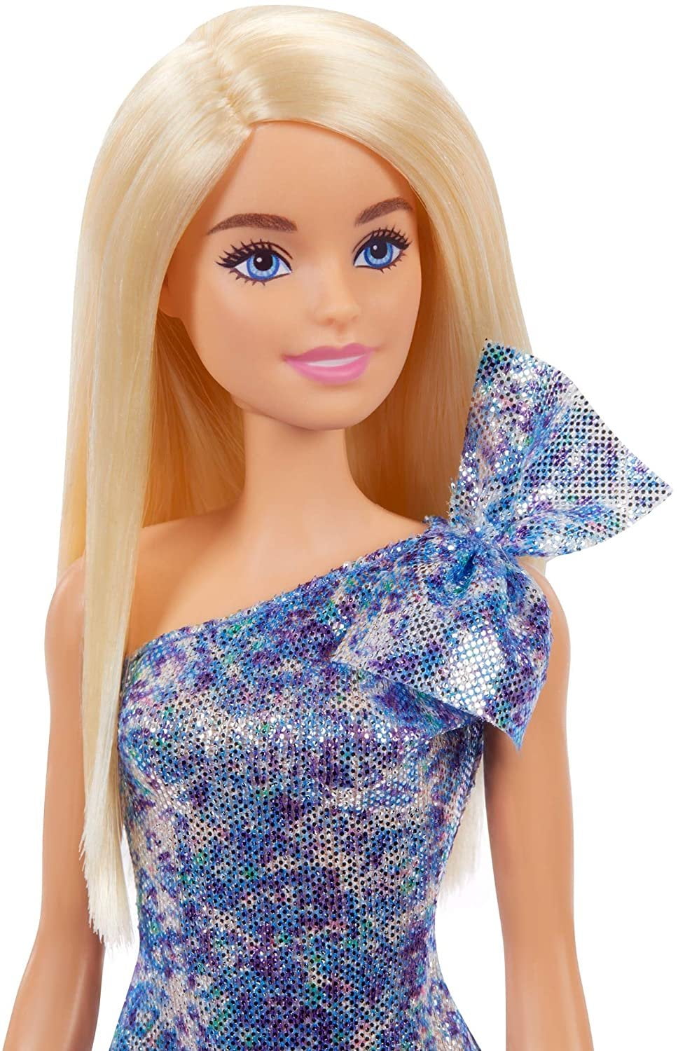 Barbie Fashionistas Barbie Doll - Blue Dress by Mattel